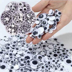 Onglets de vente en gros : <span class=keywords><strong>Yeux</strong></span> <span class=keywords><strong>mobiles</strong></span> pour jouets, 500 pièces, <span class=keywords><strong>yeux</strong></span> décoratifs pour scrapbooking, pour jeux sensoriels des tout-petits, composants non toxiques - Product Image 5