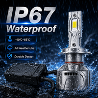 Ampoule de phare LED automatique SFIDA K5 9-16V 12V, ampoule de remplacement pour phares de voiture, moto, feux antibrouillard