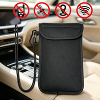 Pochette de protection anti-pistage GPS RF pour téléphone, pochette de protection de la vie privée pour réunions d'affaires, sac Faraday bloquant le signal du téléphone portable