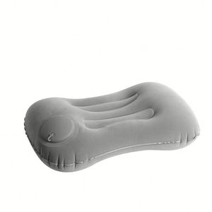 Oreiller de voyage gonflable, dossier de bureau, oreiller carré gonflable, oreiller gonflable portable pliable pour l'extérieur - Product Image 2