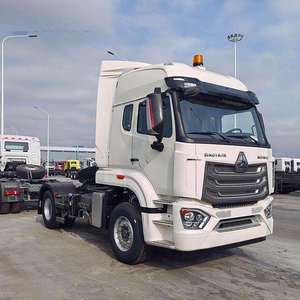 Camion tracteur d'occasion de marque chinoise SINOTRUK HOWO NX 4x2 |   Suspension pneumatique du moteur Weichai |   Camion à 6 roues avec cabine simple 371/375/400/420HP - Product Image 2