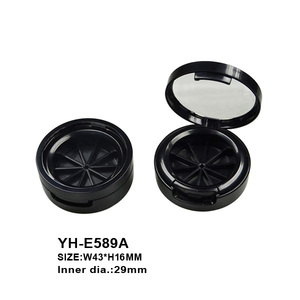 Unique 29mm Single Empty Eyeshadow Case Mini Round Shape Container Packaging Creative Eyeshadow Packaging Case - Product Image 2