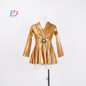 Bebé nuevo vestido de baile <span class=keywords><strong>Rosa</strong></span> traje de equipo de baile moderno niños adultos traje de actuación de baile de Jazz - Product Image 5