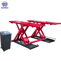 Plateforme élévatrice mobile à ciseaux BJS, prix usine, 3500 kg, certifiée CE, élévateur à ciseaux à position intermédiaire 1M, plateforme élévatrice mobile pour voitures