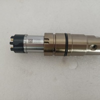 Inyector de Combustible con Juego de Tubos para ISX15 QSX15, INYECTOR DE COMBUSTIBLE 2897320 4384363 5579419, Conector de Suministro de Inyector para Motor Diésel, Boquilla