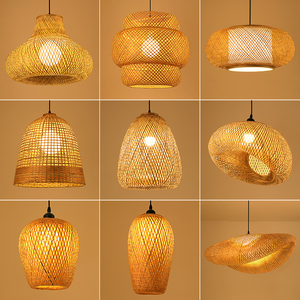 Lustre LED en bambou Firefly 3000K pour salon, chambre, îlot de cuisine, lustre de luxe en forme de branche pour villa - Product Image 3