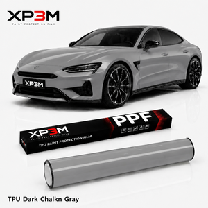 ฟิล์มกันรอยรถยนต์ XP3M สีเทาเข้ม Chalkn Gray TPU PPF หนา 7.5 มิล ซ่อมแซมตัวเองได้ ป้องกันรอยขีดข่วน ป้องกันสีเหลือง ช่องระบายอากาศ - Product Image 1