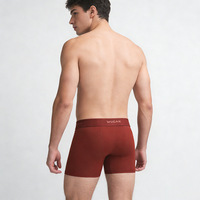 Caleçon string 100 % soie pour homme, grandes tailles européennes, taille basse, imprimé, respirant, confort 4 pouces