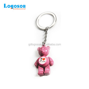 Tùy chỉnh dễ thương Fox Keychains 10K + Mô hình động vật tráng men keyrings kim loại quà lưu niệm thời trang phim hoạt hình phong cách làm bằng hợp kim kẽm - Product Image 6