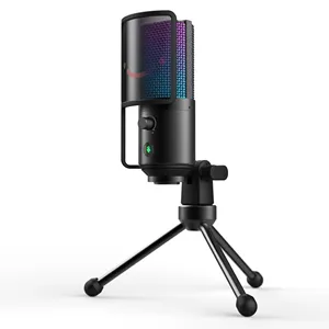 Микрофон Fifine K669 Pro, микрофон для записи youtube, конденсаторный микрофон, Студийный микрофон