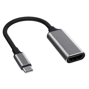 4K USB C para vídeo áudio HDTV cabo adaptador para Macbook Pro /Air e série iPad e série Samsung e mais
