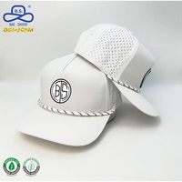 Casquettes de golf d'extérieur personnalisées OEM/ODM avec logo, couleur unie, respirantes, légères, avec cordon, pour activités de groupe et commandes en gros