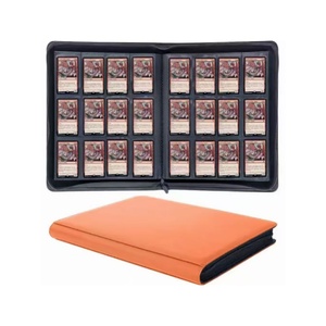 Heavy Duty 12 Pocket Card <strong>Binder</strong> Double Sided Pages <strong>Pokemoned</strong> for Collectibles Lightweight Portable YGL SY - Product Image 1