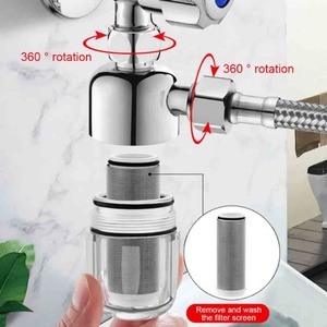 <b>Bathroom</b> <b>Accessories</b> High Quality ABS Bath Water Filter Universal Shower Purifier Anti-scaling Universal Faucet Filters - Product Image 4