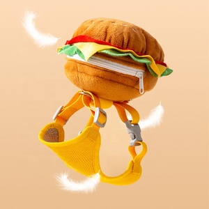 Mochila <span class=keywords><strong>para</strong></span> mascotas Pet Burger con correa de arrastre y arnés de pecho <span class=keywords><strong>para</strong></span> <span class=keywords><strong>perros</strong></span>, <span class=keywords><strong>para</strong></span> paseos, con bolsa portátil de gran capacidad <span class=keywords><strong>para</strong></span> snacks de perro - Product Image 5