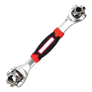 Outils pour voitures, jeu de clés à douille multifonctionnelles, métriques 8-19 mm, poignée antidérapante, tête pivotante à 360 degrés, universel - Product Image 1
