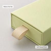 Boîte cadeau de luxe en carton rigide pour bijoux et montres, avec couvercle amovible, finition lisse ou mate et gaufrage