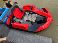 Bateau Go-Kart Électrique de Luxe 2026 avec Longue Autonomie de Batterie, Faible Entretien, Coque en FRP, Directement du Fabricant