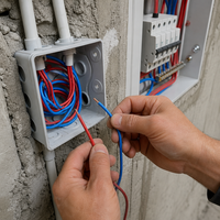 Flexibles Kabel Kupferleiter PVC-Isolierung PVC-Ummantelung 300/500V Flexibles Stromkabel für Haushaltsgeräte
