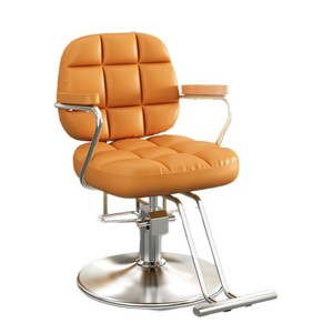 Sillón de Barbería de Lujo para Peluquería y Salón de Belleza, 360 °   Silla de Peluquería Hidráulica Giratoria, Silla de Estilismo Moderna - Product Image 1