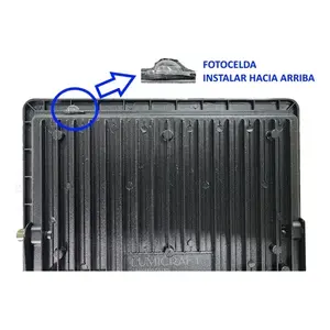 Reflector LED para Exteriores Lumicraft de 300 W, Blanco Cálido, IP67, Impermeable, Montaje en Superficie con Fotocélula Integrada para Iluminación de Jardín - Product Image 4