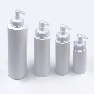 Flacon en plastique PET blanc de 60 ml, 100 ml, 200 ml pour lotion avec pompe blanche - Product Image 3