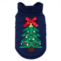 Manteau de Noël pour animaux de compagnie en polyester, sweat à capuche mignon pour chien et chat, veste pour chiot et chaton pour l'automne et l'hiver
