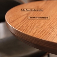 Table basse carrée en bois massif de qualité FAS, style minimaliste moderne, pour salon, meubles de maison, écologique, en bois à trois couches, huile cirée