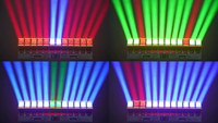 Projecteur LED mobile 12x60W RGBW CMY DMX 26-329CH avec effet stroboscopique pour scène, DJ, discothèque, mariage, boîte de nuit, haute luminosité 8380 Lf