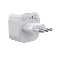 Adaptateur de prise de courant à 3 broches, européen, allemand, France, russie, italie