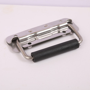 Manija para caja de herramientas de gabinete industrial, de acero inoxidable 304, plegable con resorte, accesorios de ferretería - Product Image 4