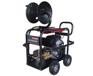 Botuo 2175Psi 50Lpm 150 Bar High Gasoline Pipe Dredging Machine for Sewer Cleaning Cleaner - Product Image 2
