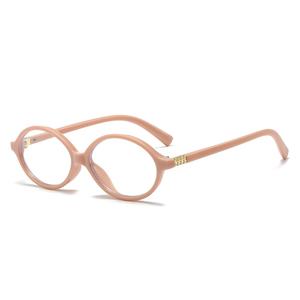 New <strong>Korean</strong> Classic PC Pin Design Blue Light Blocking Reading <strong>Glasses</strong> Trendy Frame Simple Unique Custom LOGO Round Unisex - Product Image 2