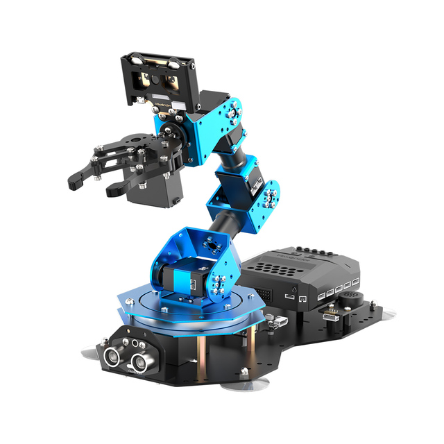 Hiwonder xArm AI Programmable Desktop Robot Arm with AI Vision Voice Interaction Supports Scratch Python Sensor Expansion
