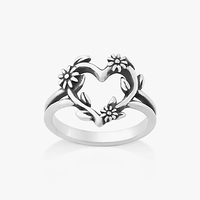 Anneaux empilables papillon pour femmes James Avery AVECON, argent sterling 925, sans pierre, fabriqué en Chine, taille 5-10
