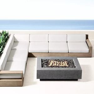 Sofá Modular en Forma de L de Teca para Exteriores <span class=keywords><strong>Mallorca</strong></span> - Product Image 6