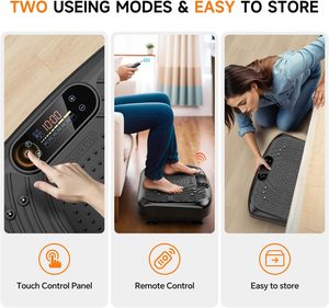 CZFIT Plaque vibrante 3D ultra-mince pour fitness et massage Crazy Fit – Meilleure vente, qualité supérieure, meilleur prix – Machine à vibrations musculaires - Product Image 5
