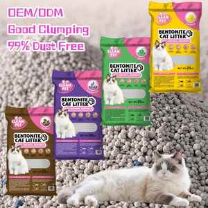 Arena para Gatos de Bentonita Aglomerante con Aroma a Café, Venta al por Mayor de Fábrica OEM, Control de Olores - Product Image 1