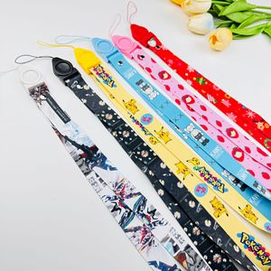 Cordón Largo Creativo Dos en Uno, Desmontable, Giratorio, Rectangular, de Nailon, Lavable, Bordado, Personalizable, para Teléfono Móvil, Identificación y Llaves - Product Image 3