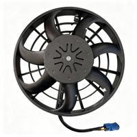 Ventilateur de refroidissement électrique automobile sans balais 12V 24V pour camion, bus et véhicule