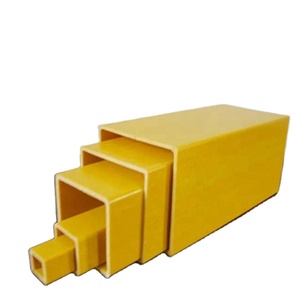 โปรไฟล์อัดขึ้นรูป FRP/ท่อสี่เหลี่ยมไฟเบอร์กลาส GFRP - Product Image 1