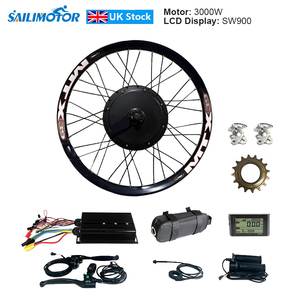 Kit de Conversión de Bicicleta Eléctrica Sailimotor de 1500W, 72V 3000W, Baterías de Litio Opcionales - Product Image 2