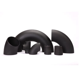 Accesorios de Tubería de Acero al Carbono, Acero Inoxidable, Acero sin Costura Sch80, Conexión de Tubería con Brida, Codo de 180 Grados para Tuberías Industriales - Product Image 3
