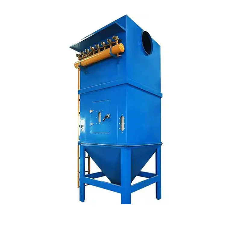 7,5 kW Keramik membran Bentonit Zement Silo Holz bearbeitung Polyester Multi Bags Filter Staubs ammler