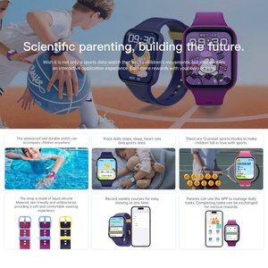 Reloj Inteligente Infantil Wish6 Sin GPS con Monitor de Ritmo Cardíaco y Sueño, Pantalla de 1.69 Pulgadas, Resistente al Agua IP68, Multilingüe, Control Parental por Aplicación - Product Image 4