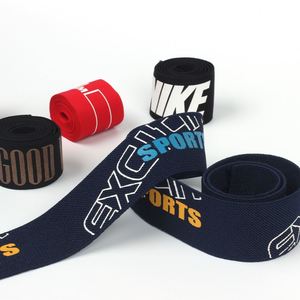 Wholesale Custom Print <b>Webbing</b> Tape Non Elastic Waist Web Band Polyester Bag <b>Webbing</b> Strap - Product Image 4