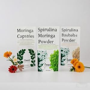 Customized Food Grade Printed Stand up Aluminum Foil Powder Packaging <b>Bag</b> Plastic Mylar Zipper Doypack - Product Image 1