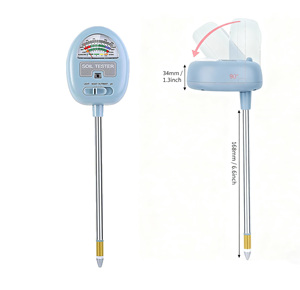 Датчик почвы «четыре в одном» (измерение влажности, света, питательных веществ и значения pH) не требует батареек. - Product Image 1