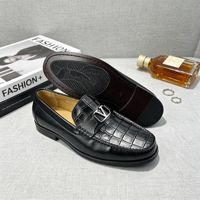 Mocassins Penny Classiques Britanniques pour Hommes en Cuir Véritable – Chaussures Décontractées et Habillées Style Luxe Designer 2026