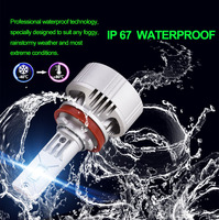 Oem HIgh Power 9005 feux de voiture Highlight spotlight 6500lm 130Watts super lumineux phare LED Canbus pour voiture
